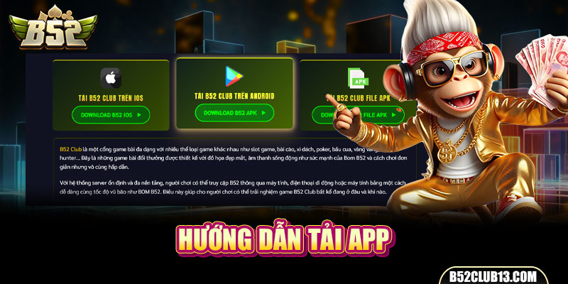 Hướng dẫn tải app